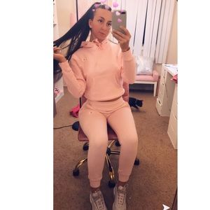 Champion sweatshirt and sweatpants